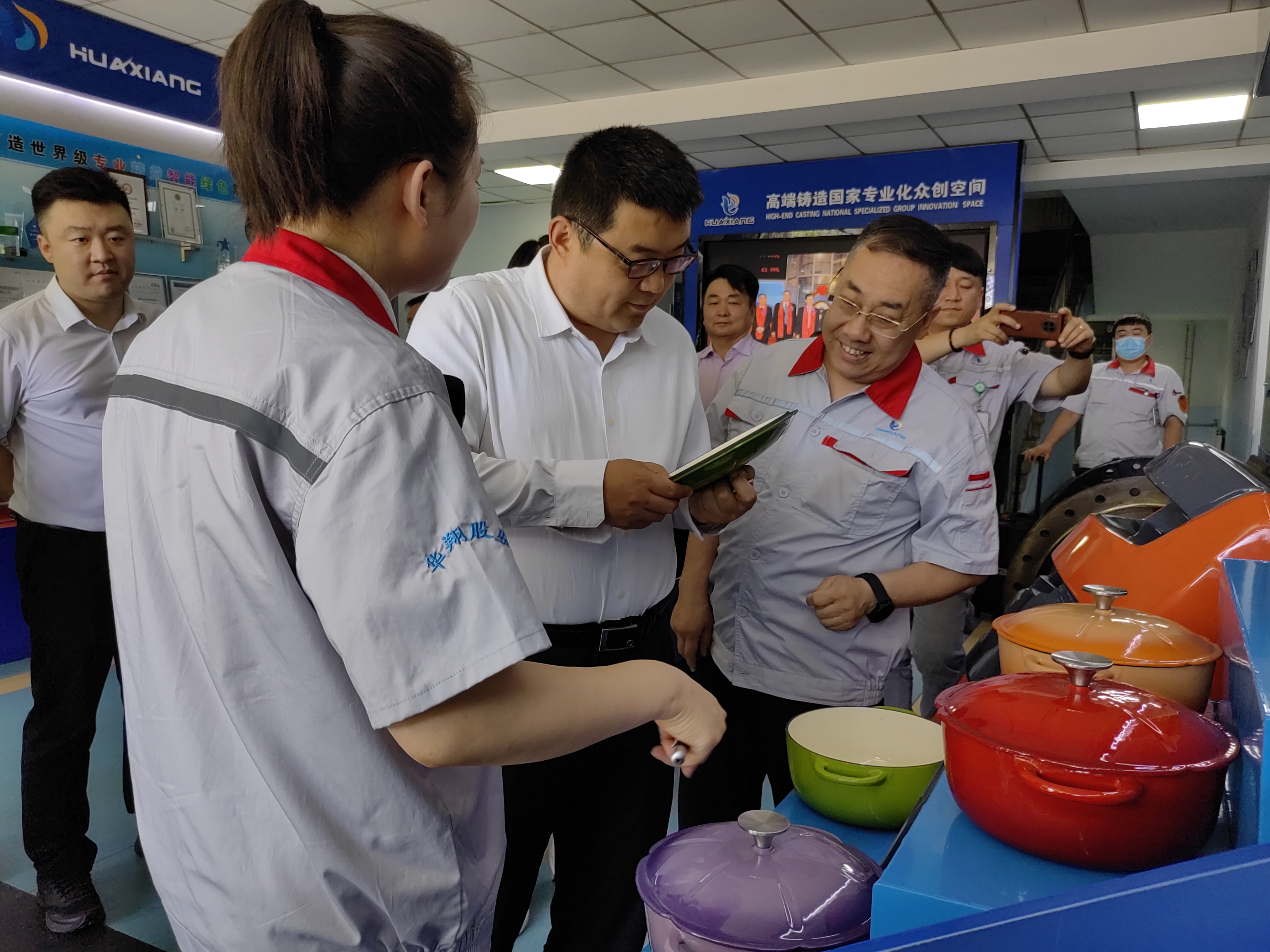 省委统战部副部长郭延斌一行来我司调研
